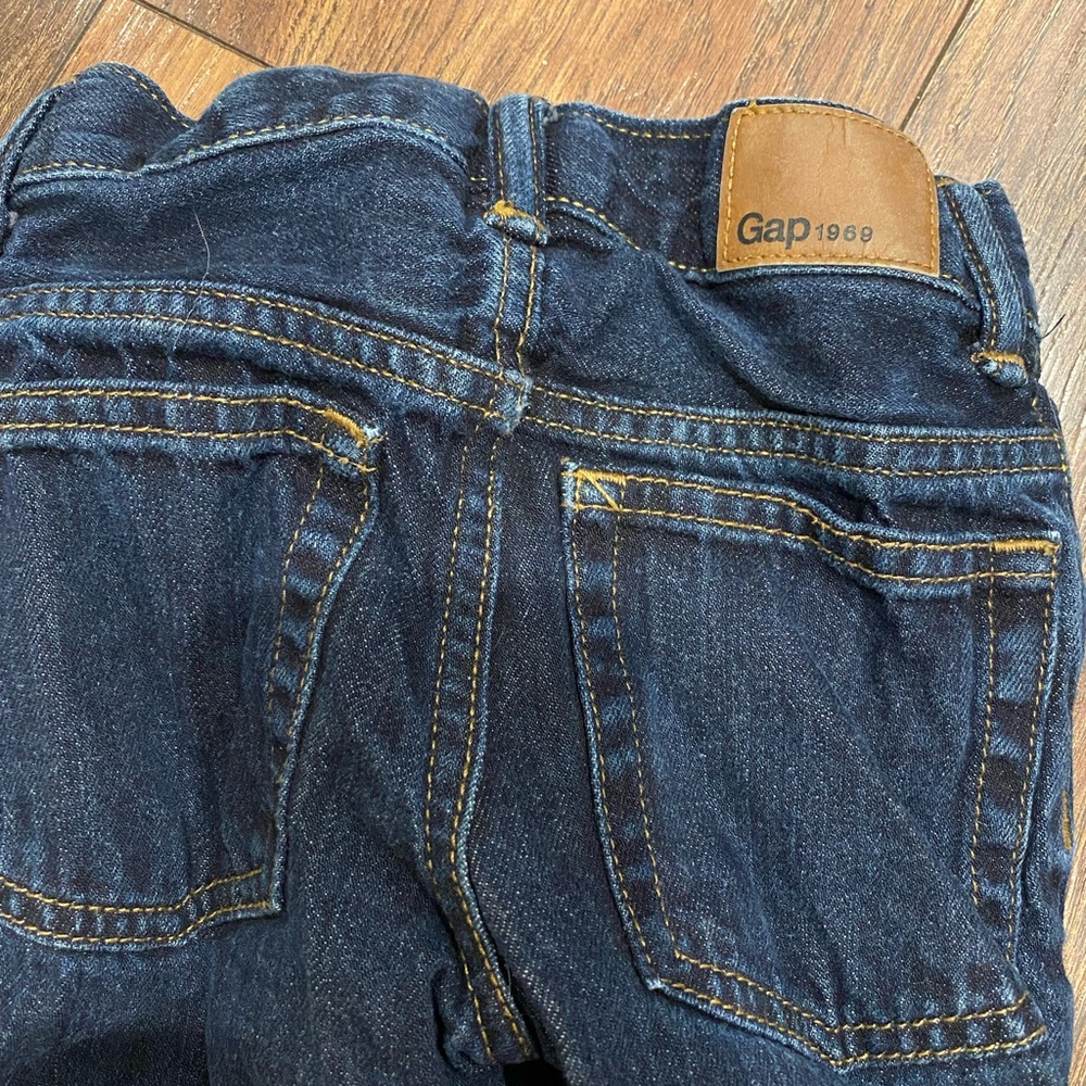 Baby Gap Straight Leg Jeans Size 4 Years Dark Wash Jeans - Picture 3 of 4